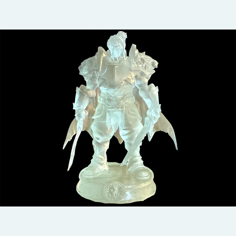 Translucent display figure
